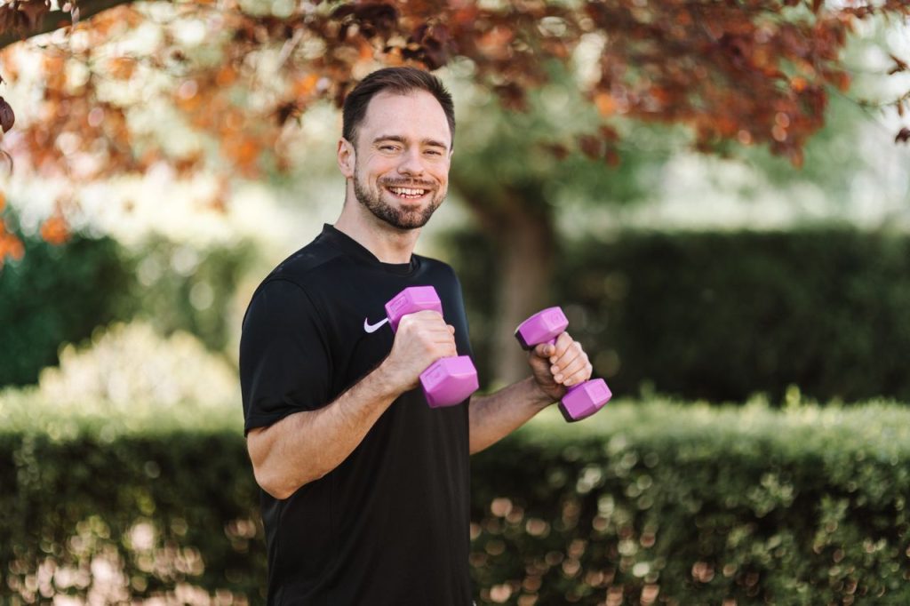 healthy man